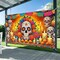 Day of the Dead Banner 71x43 Inch Día de los Muertos(Day of the Dead Decor#0012)71"L x 43"W